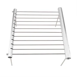 Outdoor camping picnic party barbecue Stainless Steel+Aluminum Folding Mini BBQ Grill