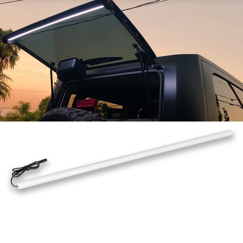  102 см 40 дюймов задний грузовой купол Lifegate Light Bar для Jeep Wrangler 07-19 Jk Jku Jl