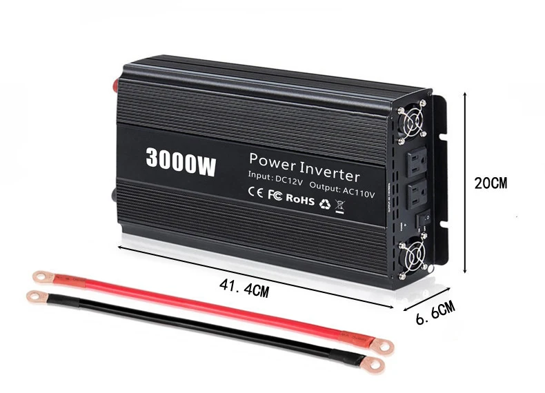 Shenpu 3000 Вт Инвертор выходной мощности, модифицированный синусоидальный преобразователь
