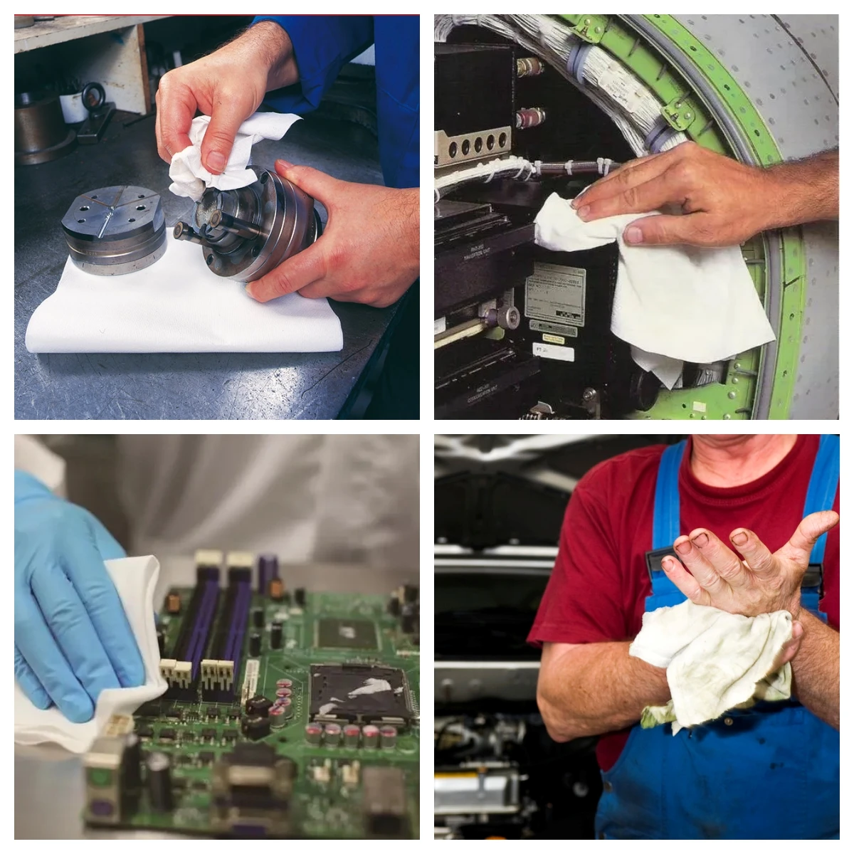 Factory Wholesale High-quality cleaning cloths White T-shirt Wiping rags Cotton Clothing industrial White Cotton Rags