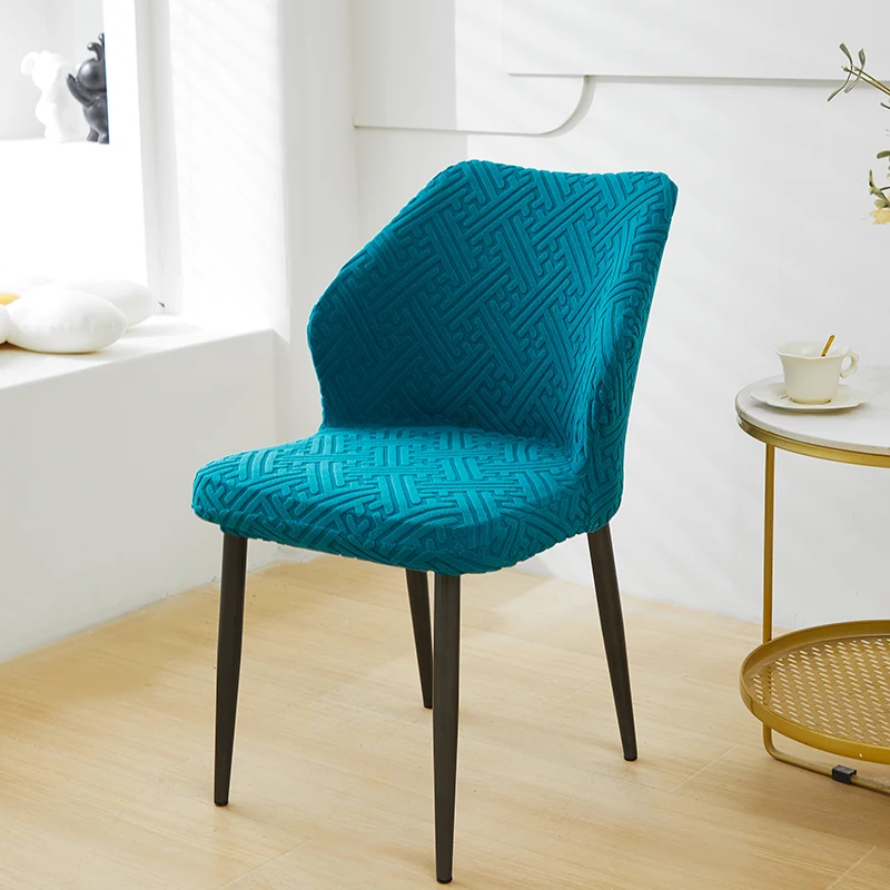 Customized sector Napping stretch office chair slipcovers Jacquard  dining chair covers