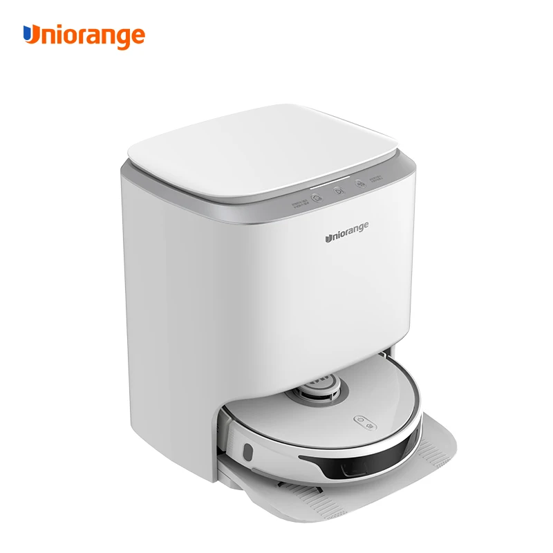 Full Automatic Dual Mop with Auto Washing Self-Refilling Self-drying Self-Emptying Auto Lifing Laser Robot Vacuum Cleaner