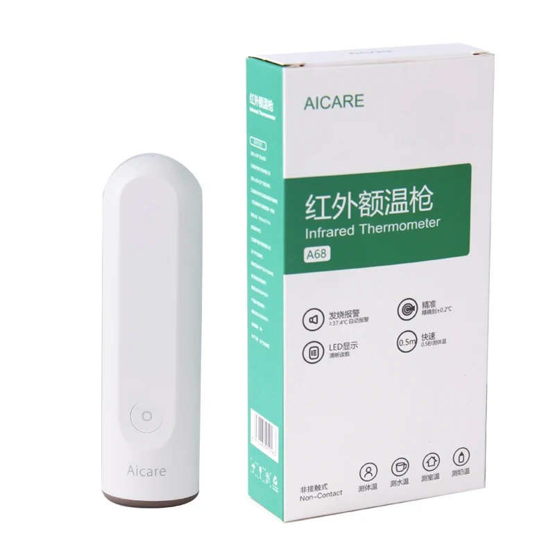 
Hot Sale New Display Non Contact Infrared Thermometer LED Display Thermometers Digital Non Contact Manufacturers Temperature Gun 