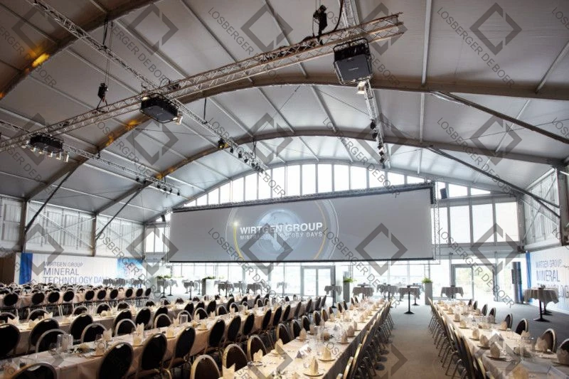 Двухслойная палатка для мероприятий на открытом воздухе 3x15 м 16x30 21x60