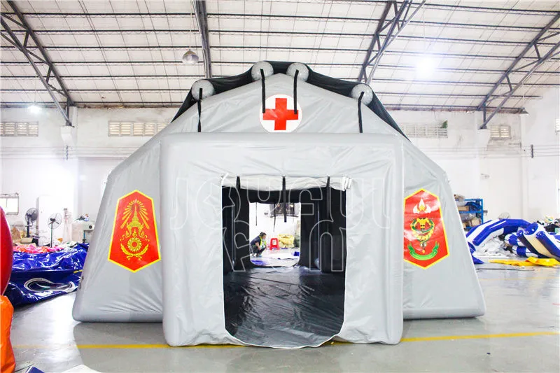 Joyful Fun Customized Disaster Medical Inflatable Tent Inflatable Tent Hospital Inflatable Medical Tent