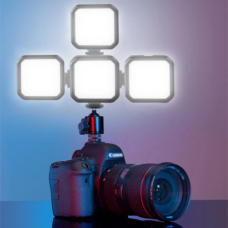 Hot Shoe Mount Mini LED Photography Camera Live Beauty Fill-in Light LED Camera Light for DSLR