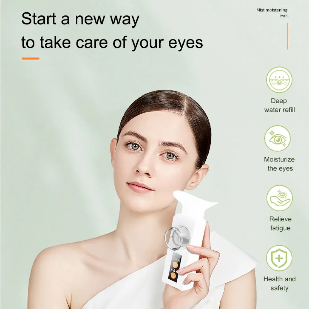 RYY001 Nano Scale Hot Compress Eye Moistening Instrument,Eyes Care Tools Can Take Care Of Your Eyes
