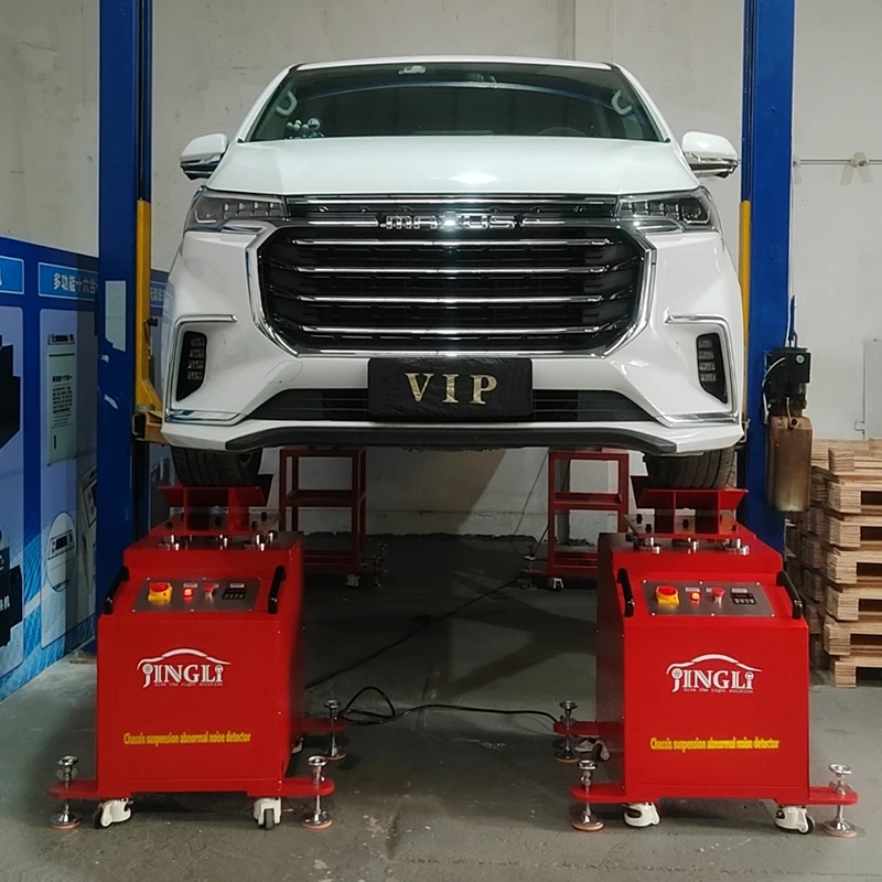 Diagnostic Tools Auto Chassis Road Simulator Shaker with Two Shakers Two Fixing Towers Two Force Releasers for Wheel Diagnostics