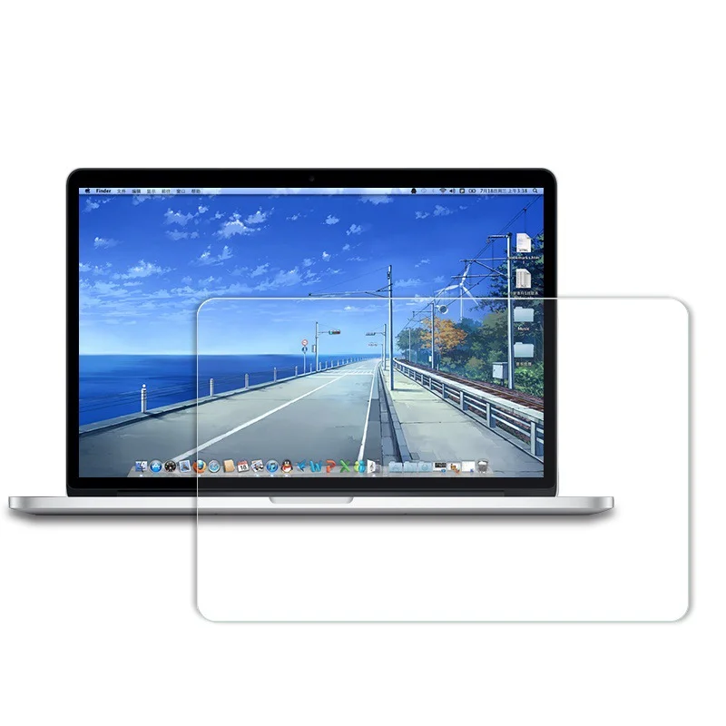 0.3mm Tempered Glass Screen Protector For Apple Macbook Pro 13.3-Inch Laptop