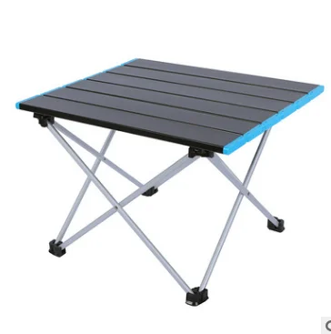 OEM Modern Style Aluminium Material Portable Outdoor Folding Table for Camping Fishing and Traveling