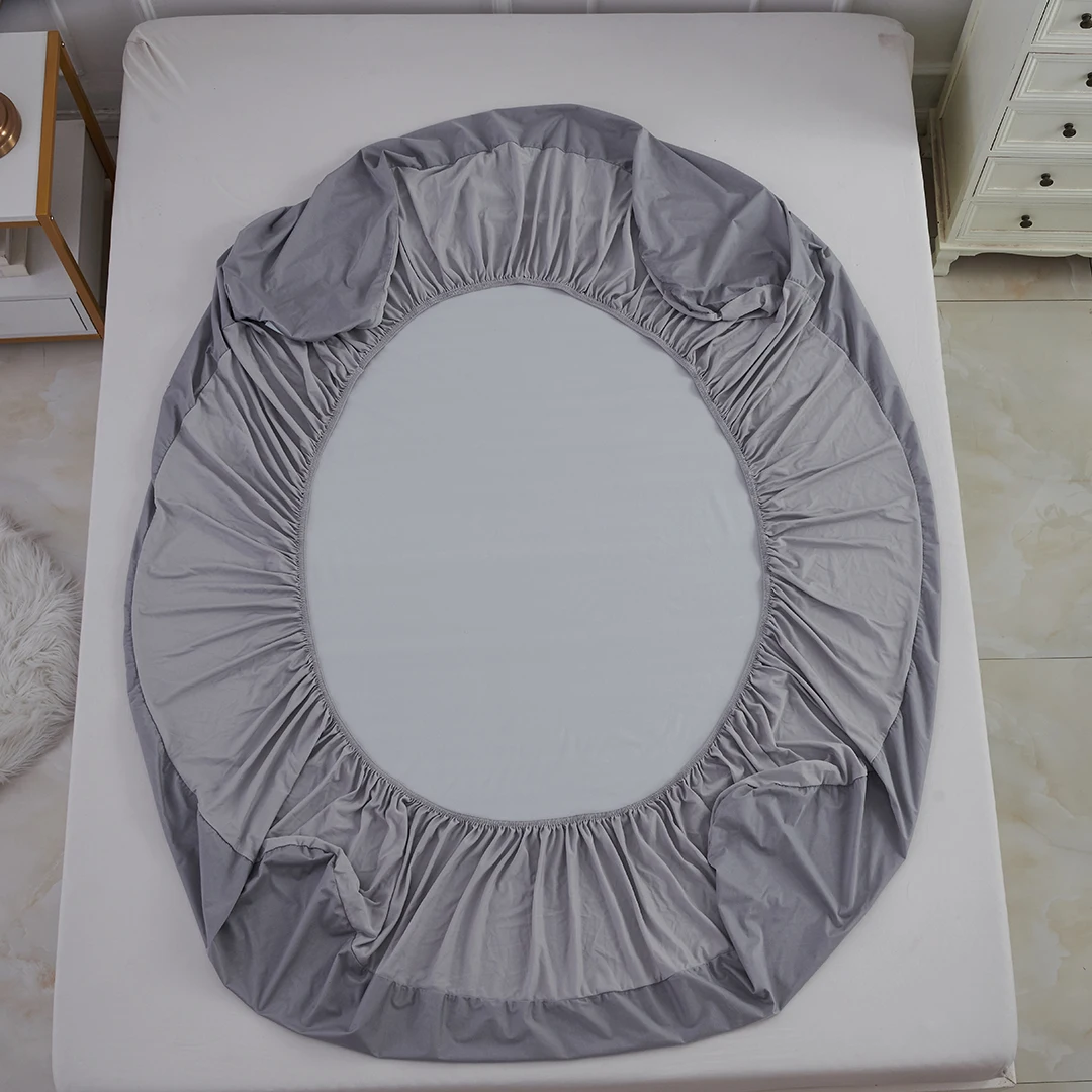 Factory Price Waterproof Mattress Protector Cooling Fabric Same Type Plain Style Bed Protection Pad Home Hospital Use