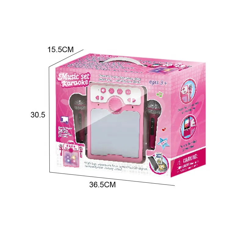 Newest Musical Instrument Toy Musical de juguete Party Game Speaker Singing Toys Portable Karaoke Microphone Toy