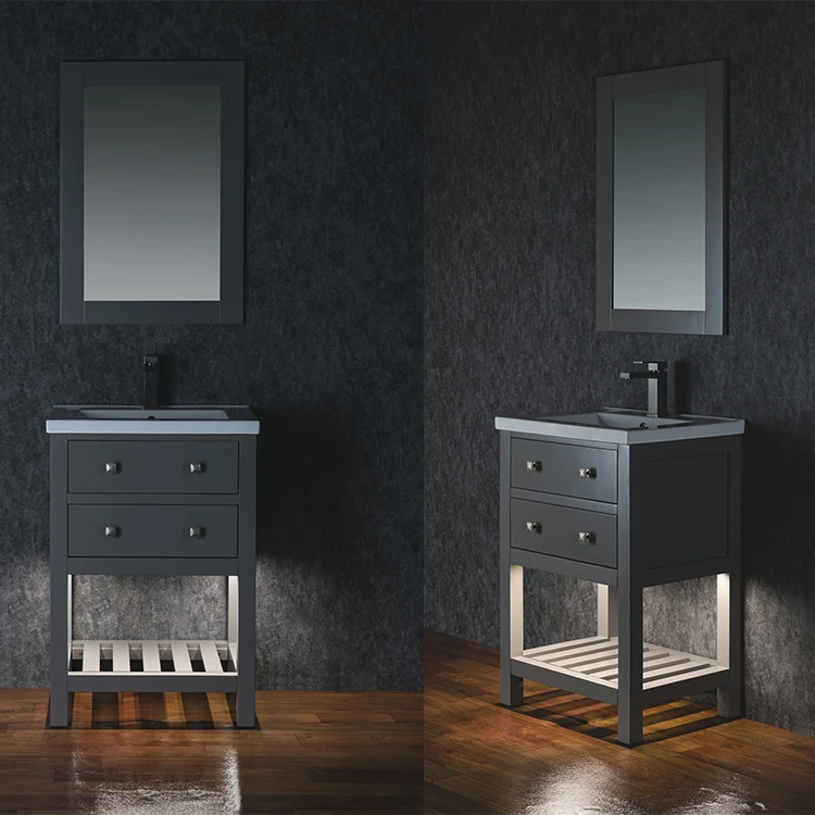Modern Italian bathroom  cabinet with  LED light
