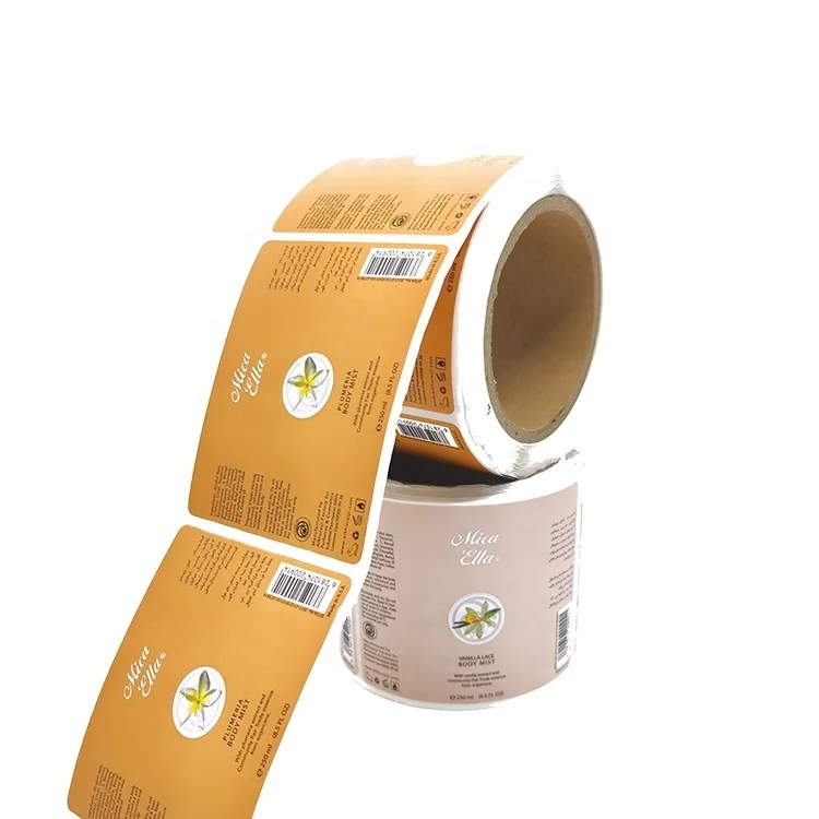 Factory Made Custom Tear Resistant Self Adhesive Matte Finishing  Packaging Printed Label for Hair Care Product