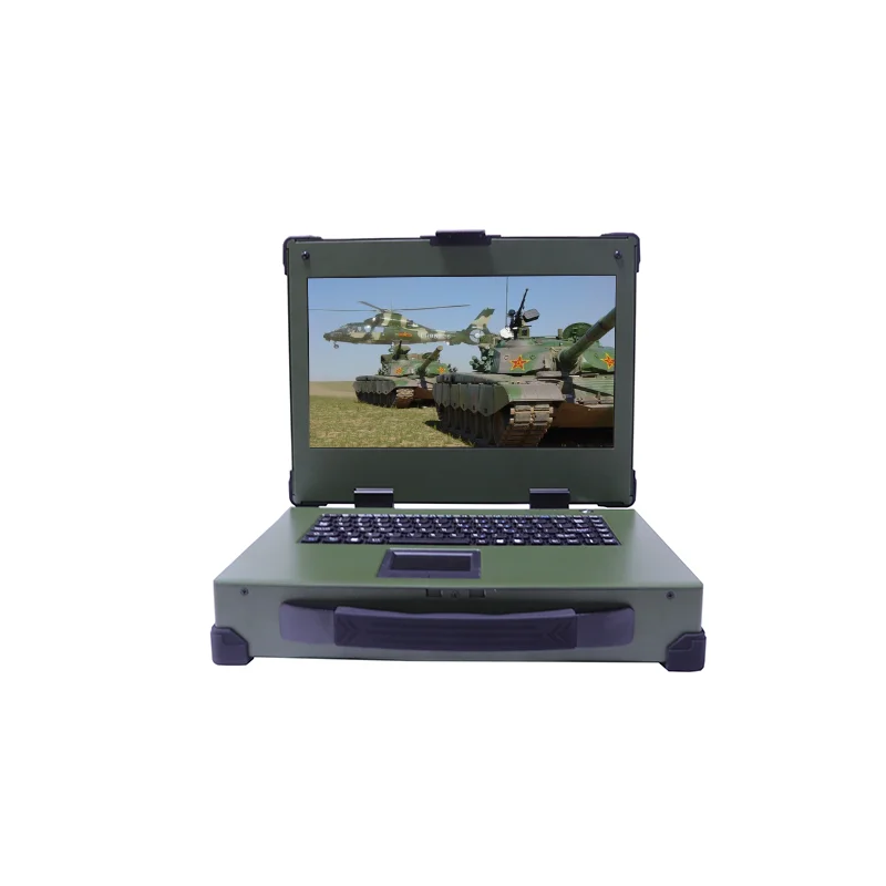 14.1 inch Portable Military Computer case industrial computeing cabinet workstation core i7 i5 pc rugged laptop