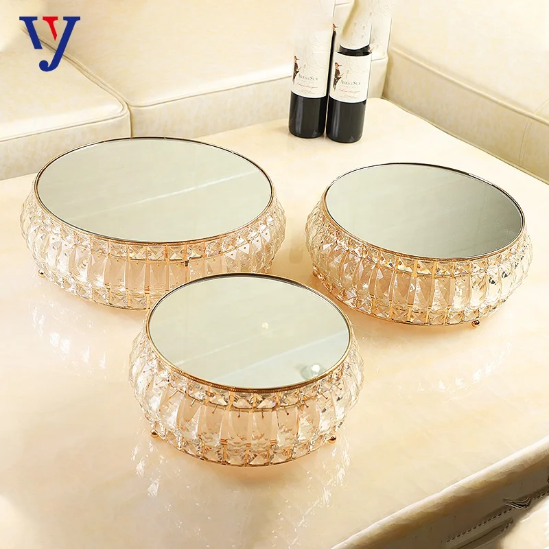 Cake Tools for cake Golden plated metal cake stand decorating tools