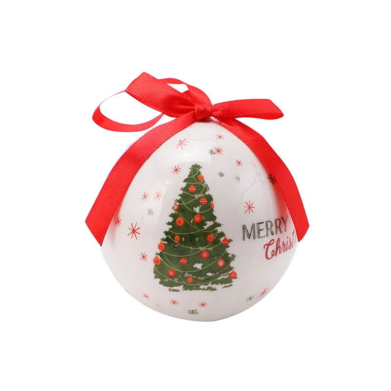 Wholesale Custom Size/pattern Christmas Tree Decorations Balls Plastic Foam Christmas Ball