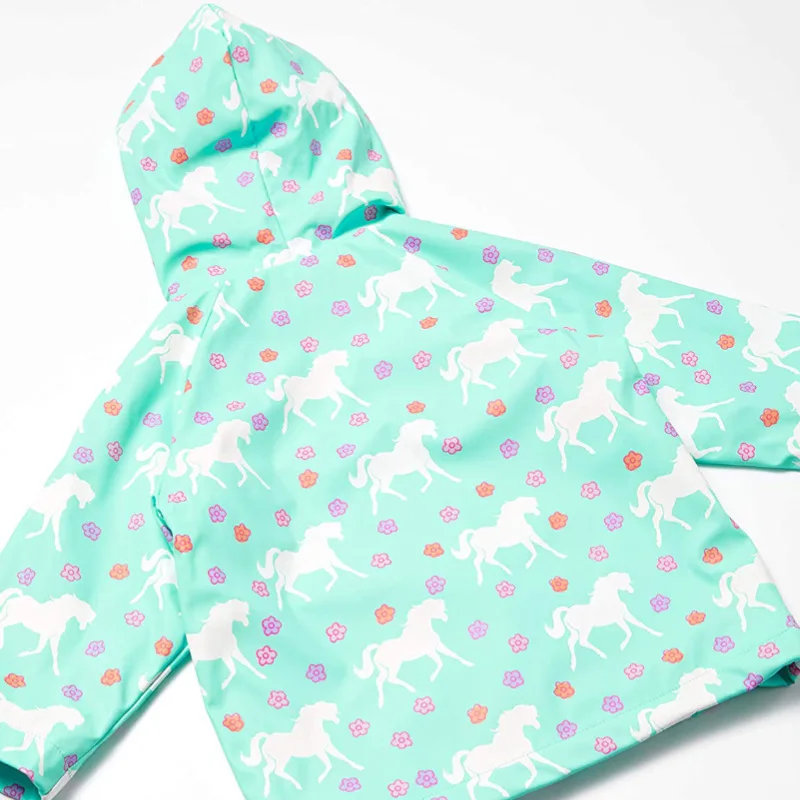 Waterproof And Breathable Outdoor Rain Days Kids PU Raincoat kids wholesale raincoat