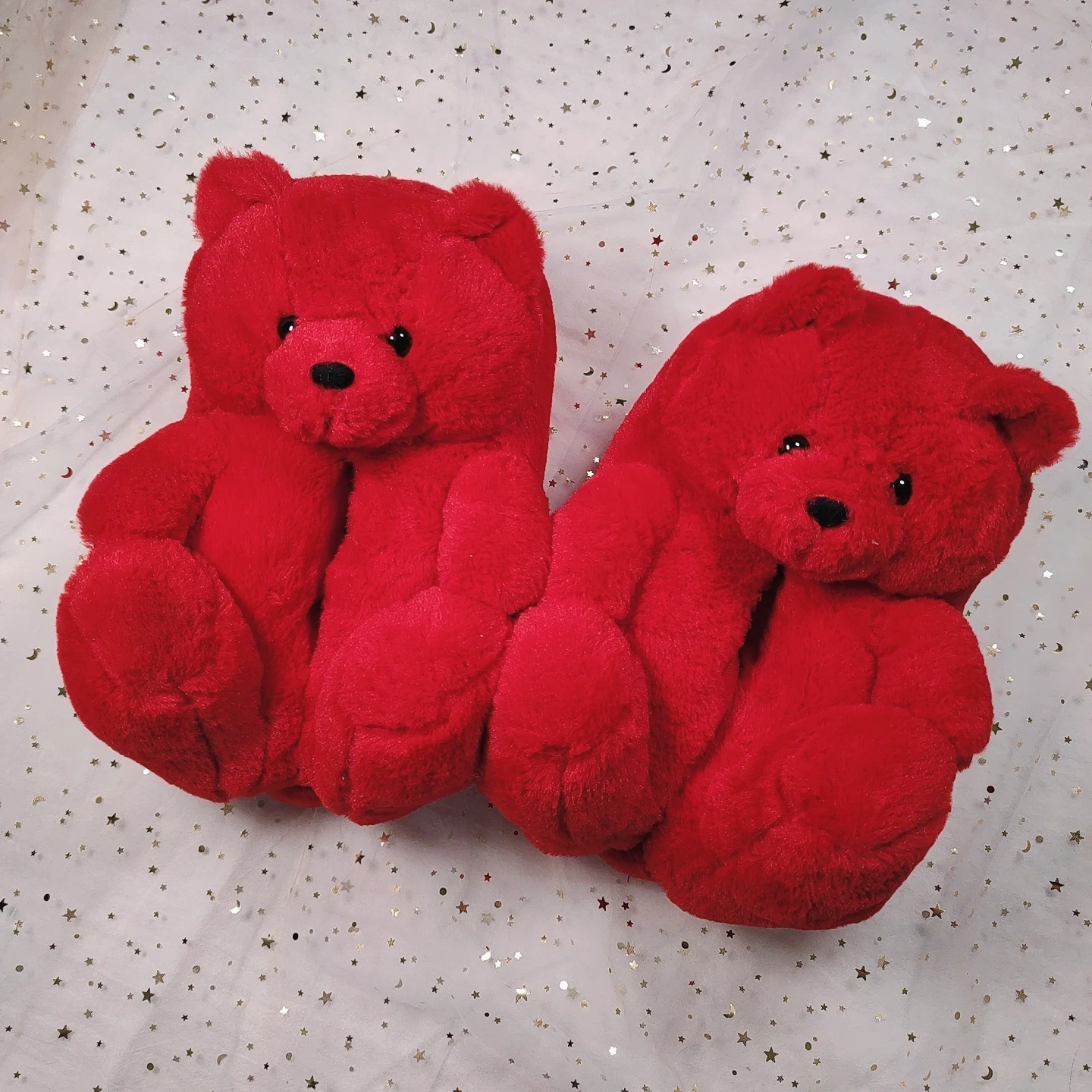 
Factory direct sales Teddy Bear Slippers new arrivals fuzzy house slippers 