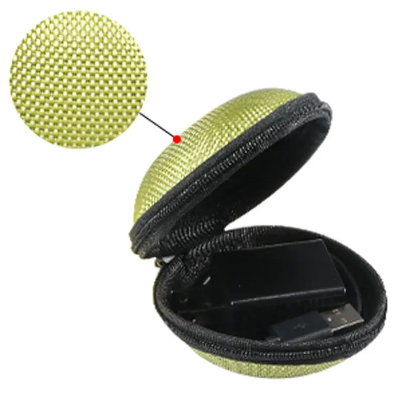 Cheap EVA Earphone Case High Quality Headphone Bag Waterproof EVA Ear Phone Storage Bag Portable Customized Brand Logo