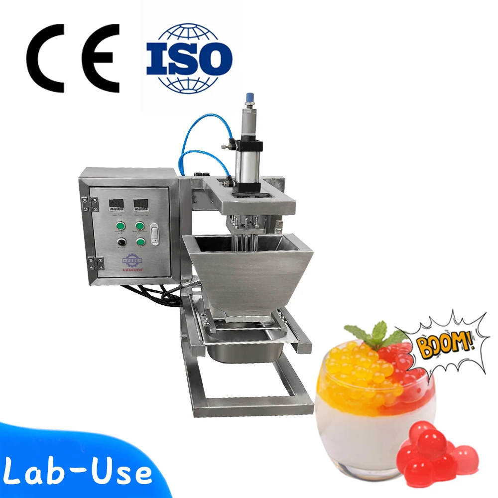 CBZ20 lab use bubble tea ball depositor 10kg per hour Table top popping boba making machine