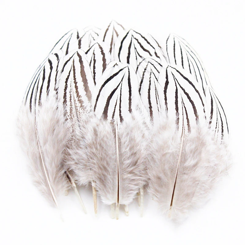 Natural Pheasant Chicken Feather 4-8CM/50 Piece Jewelry Accessories Feather Cat Stick Accessories