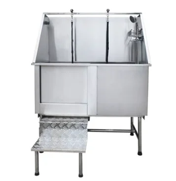 Luxury Veterinary Hospital Pet Grooming Bathtub Stainless Steel Pet Spa Bathtub for Cat Dog Pet