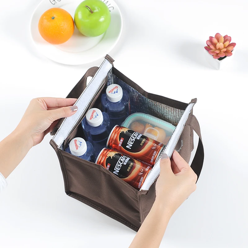 Bag lunch cooler bag thermal insulation food bag portable picnic lunch box package of men, women, children