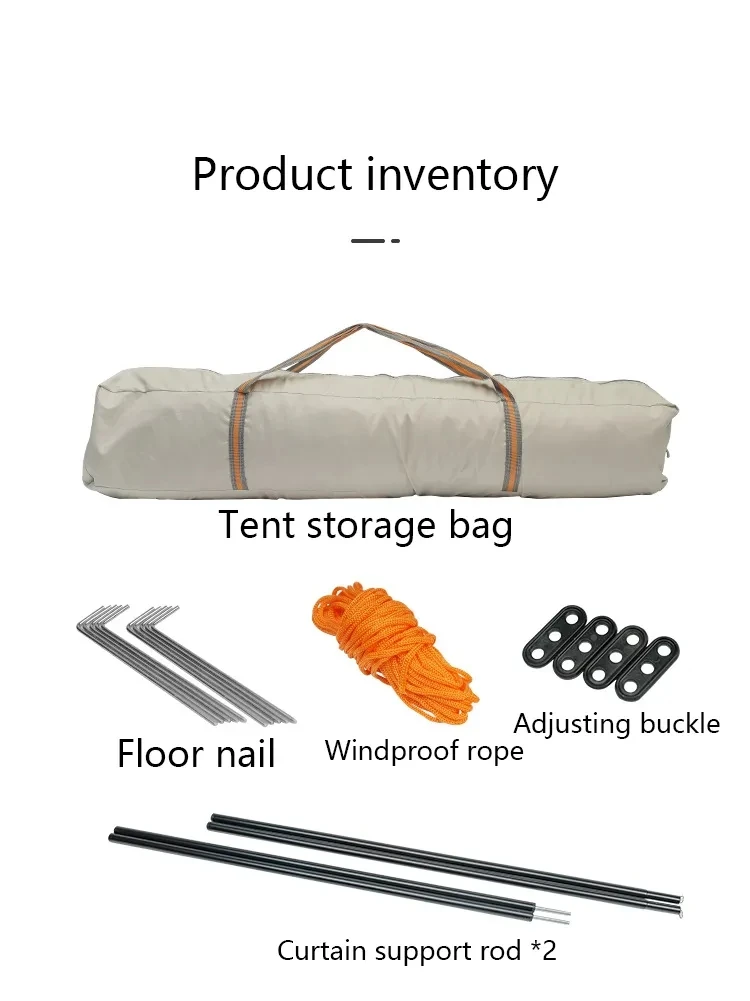 Custom Waterproof Picnic Mountain Trekking Travel Portable Hiking Tourist Outdoor Camping Tent