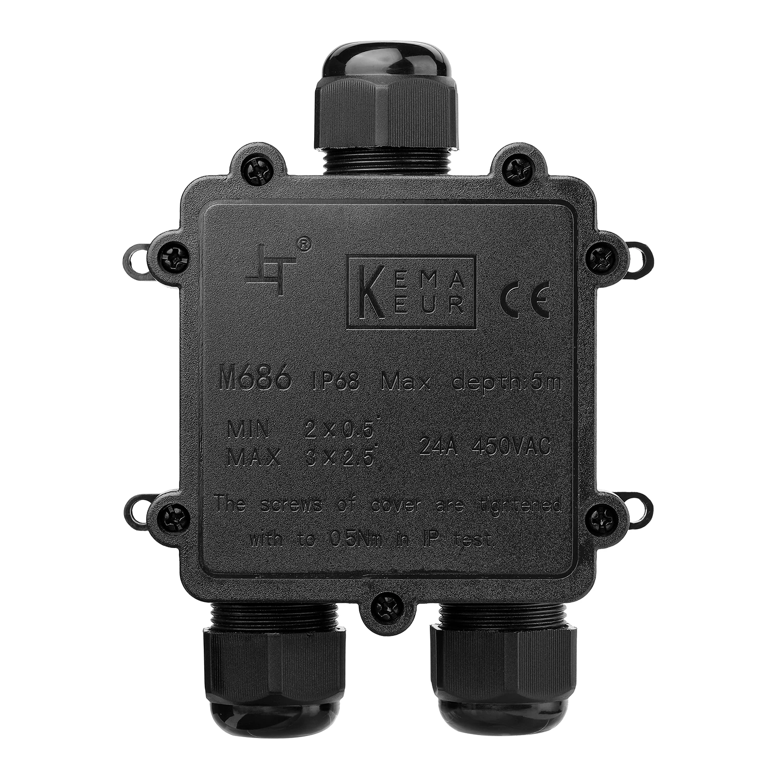 IP68 IP65 Underground Plastic Waterproof Electrical Junction Box IP65 IP68