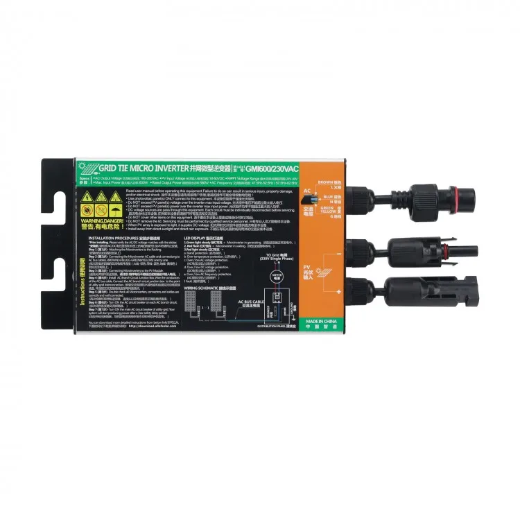 GMI500 500W GMI600 600W GMI700 700WSingle-Phase гибкий 3-фазный фотоэлектрические системы микро-инвертор Сетка Tie Солнечной