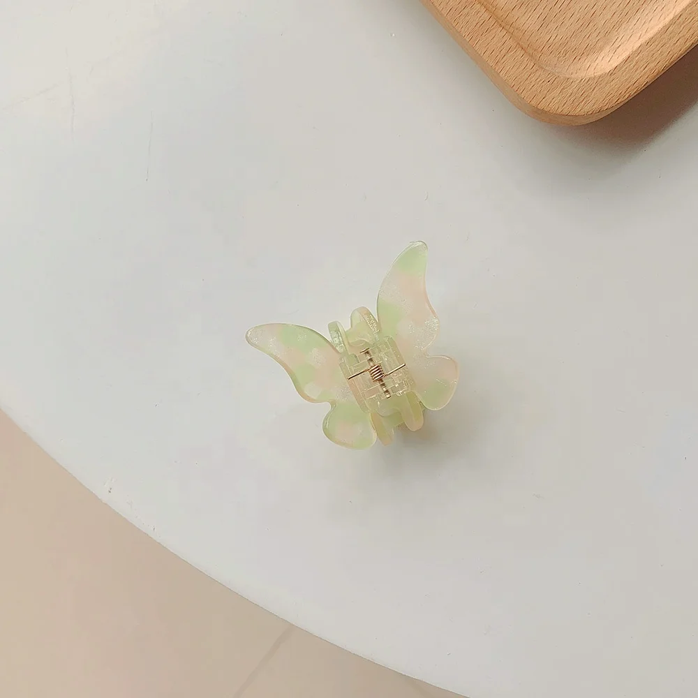 Super Fairy Romantic Butterfly Clip French Acetic Acid Small Hair Claw
