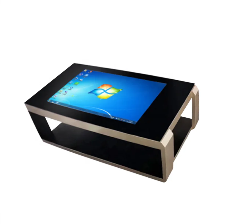 Indoor HD lcd screen smart computer all-in-one multi touch table