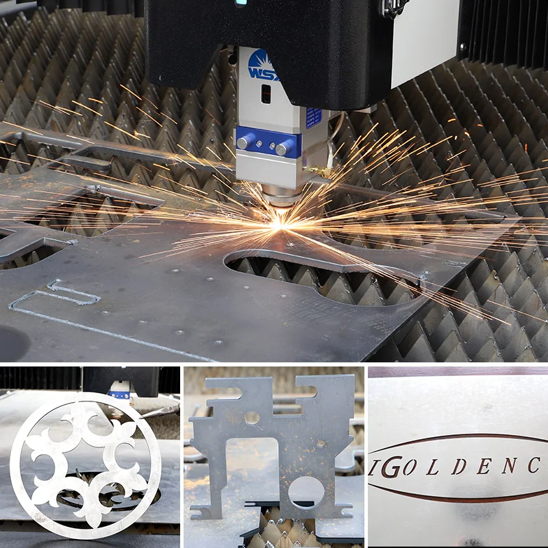 Станок для лазерной резки листового металла igoldencnc 1000 Вт 1500