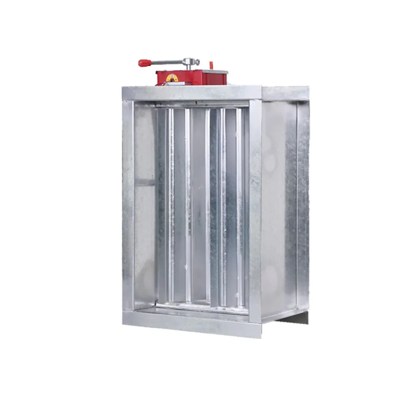 Система HVAC Оцинкованная сталь воздушный демпфер моторизованный дымовой