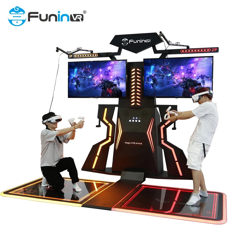 Vr Gun Shooting Fps Virtual Reality Gaming Arenas Multiplayer Simulator Shooting VR Games Equipment Cheapest Vr Space Attraction