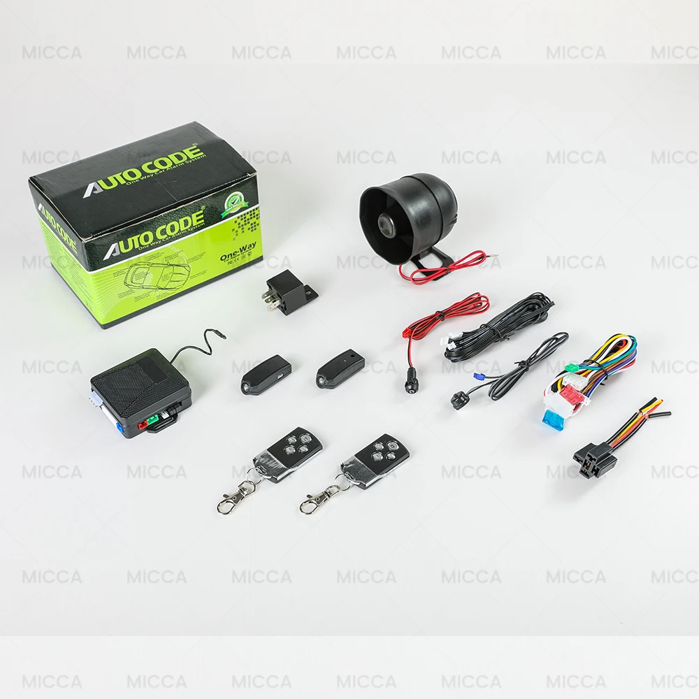 Ultrasonic Sensor Detection 3 Modes Anti-Carjack Hopping Code Car Alarm