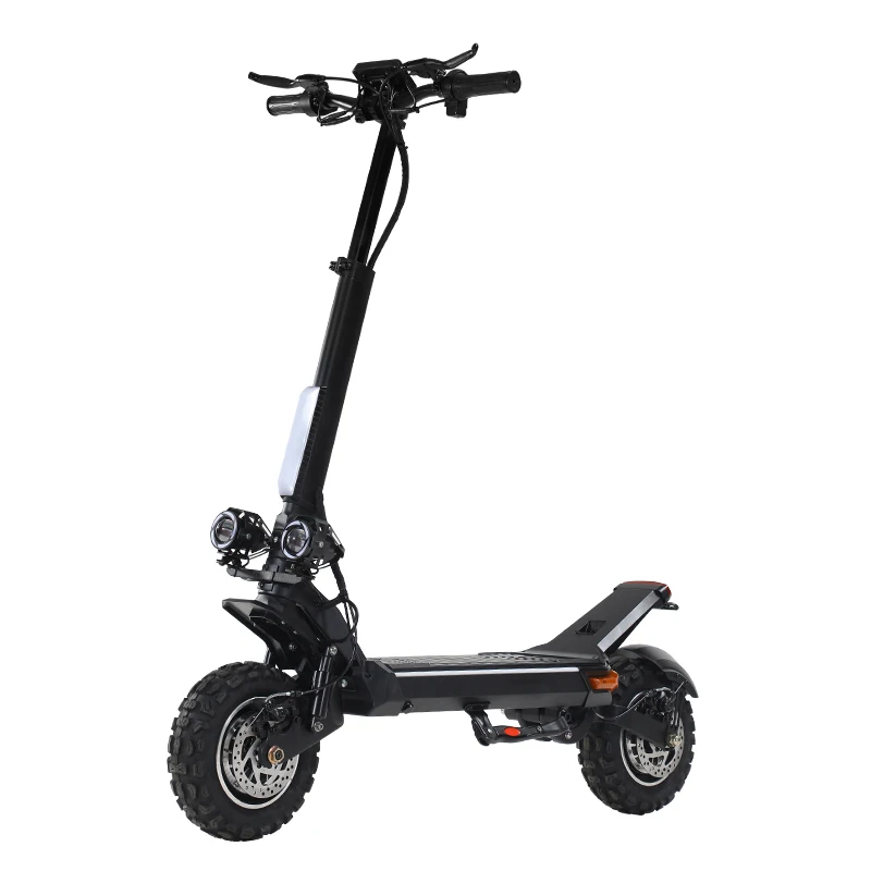 Off road dual motor dirt bike Lithium battery fat tire Electric Scooter Adult