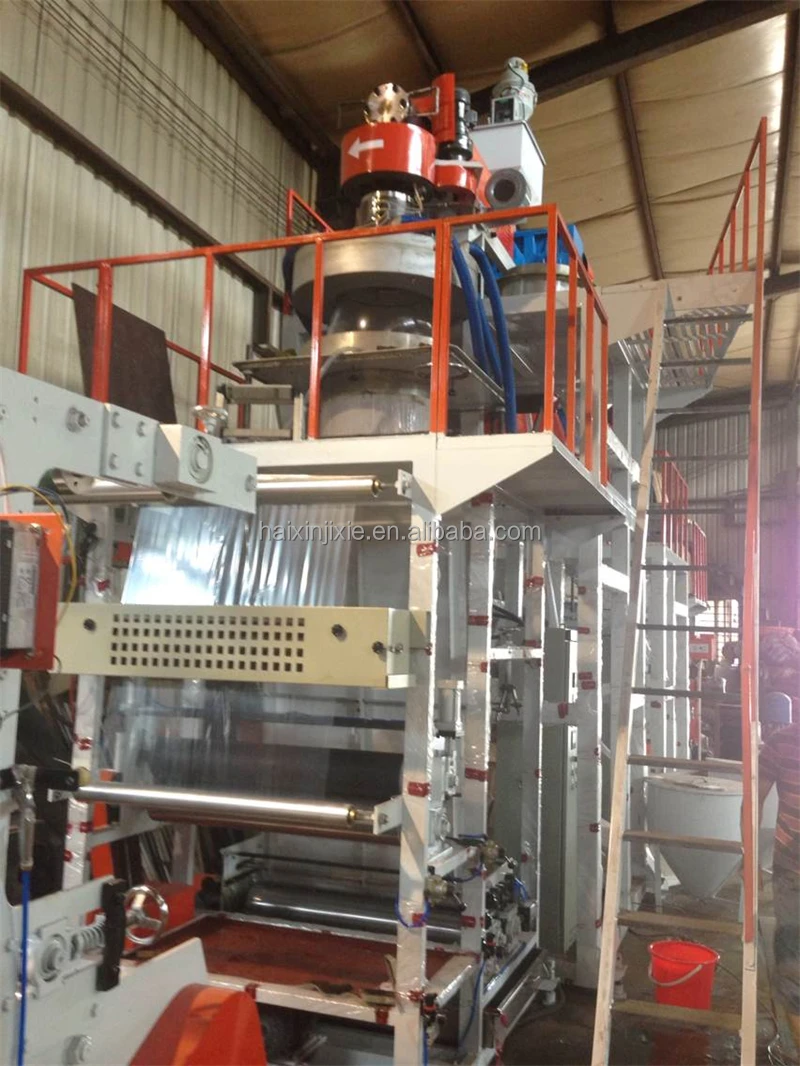 Top High Speed ABA 3 2 Layer Mini Stretch PE Film Extruder Agriculture Polyethylene Plastic Film Blowing Machine Price
