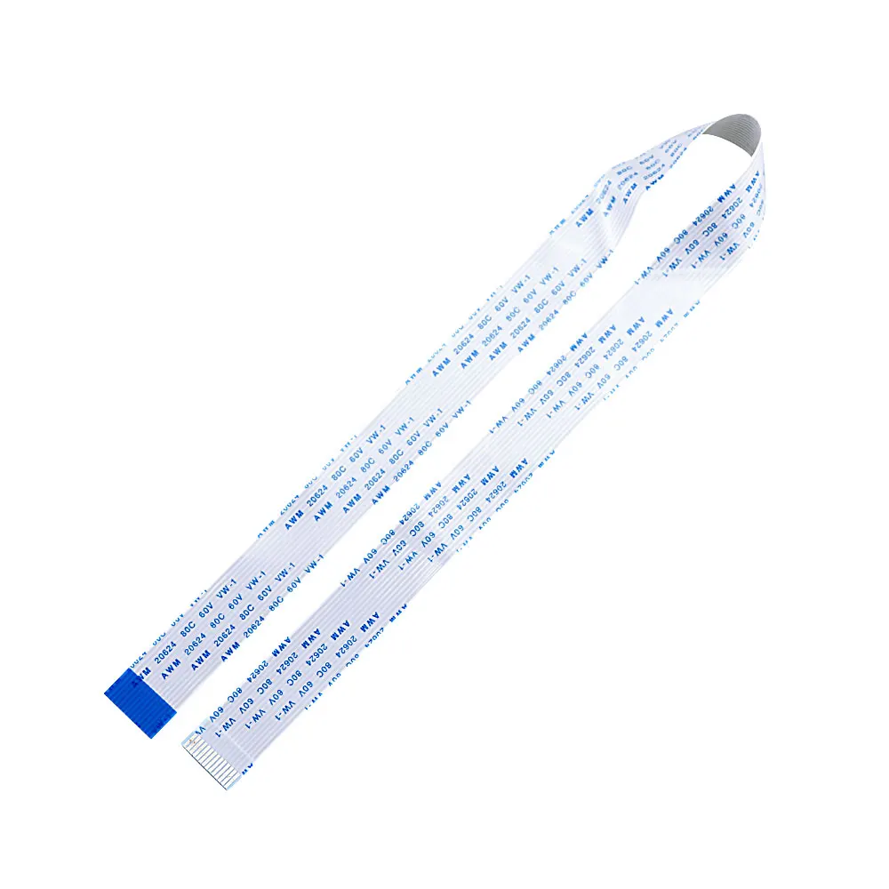14P Line length 6CM-40CM 10CM 15CM 20CM 25CM Flat Flexible Cable FFC FPC LCD Cable AWM 20624 80C 60V VW-1 Pitch 0.5 1.0MM