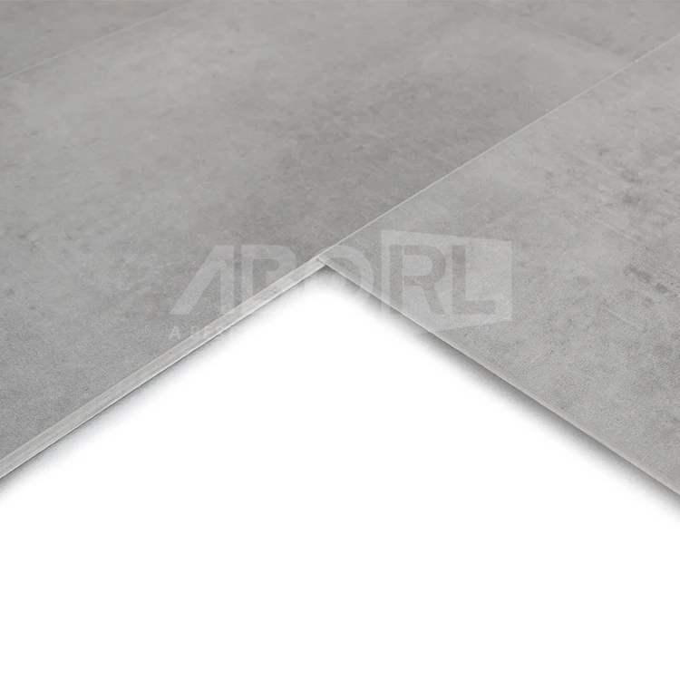 White Spc Flooring Marble Decore 6.5mm thickness Rigid Core Luxury Vinyl Flooring  for bathroom