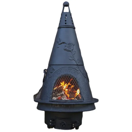 Freestanding wood burning fireplace cast iron fireplace heater wood burning