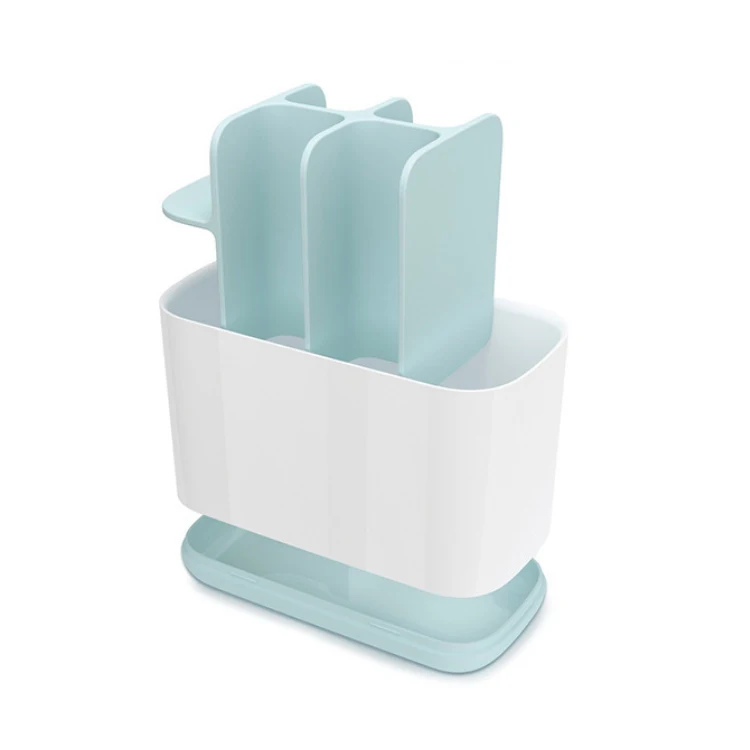 Factory Wholesale Fancy Bathroom Stand Portable Unique Plastic Toothbrush and Toothpaste Holder Organizer