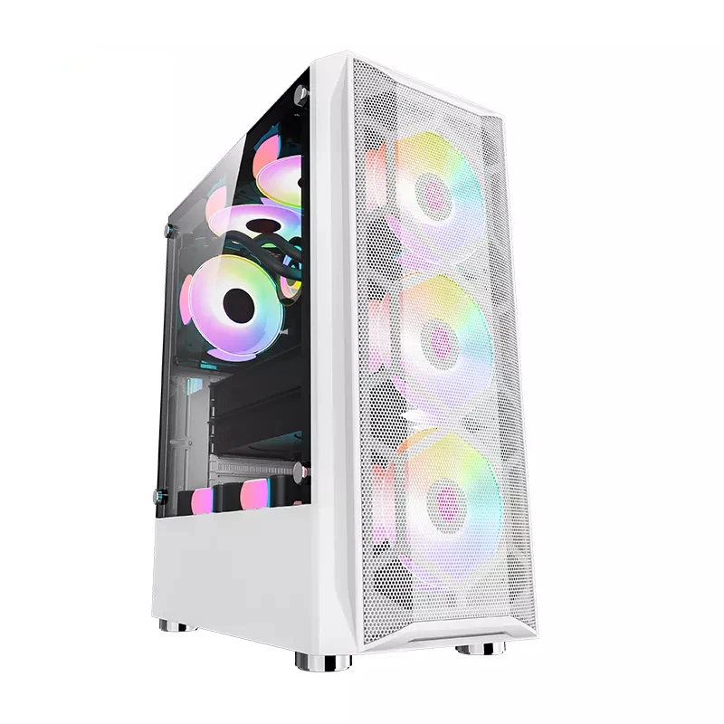 E-atx полный корпус для компьютера с dvd rom кулер deluxe RGB производство игровой чехол ПК