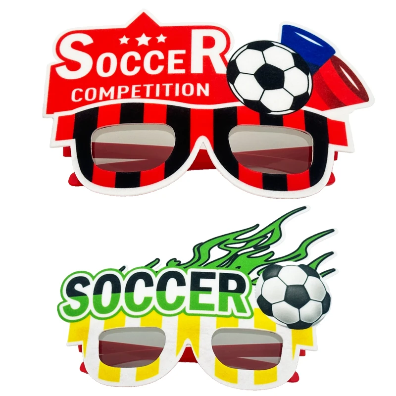 2024 Euro League Football Glasses Promotional Bar Club Party Decorations Fans Sunglasses for men and women