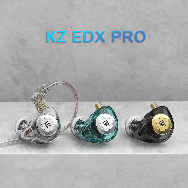 Спортивная шумоподавляющая гарнитура KZ ZST X ZSN PRO EDR1 ZAX ED9 EDX HIFI DJ мониторные наушники-вкладыши 1DD