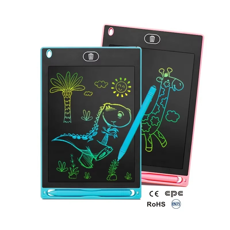 Factory Color Screen LCD Writing Tablet 8.5/10/12 inch Professional Kids Digital Writing Pad Scratch Paper Birthday Gifts
