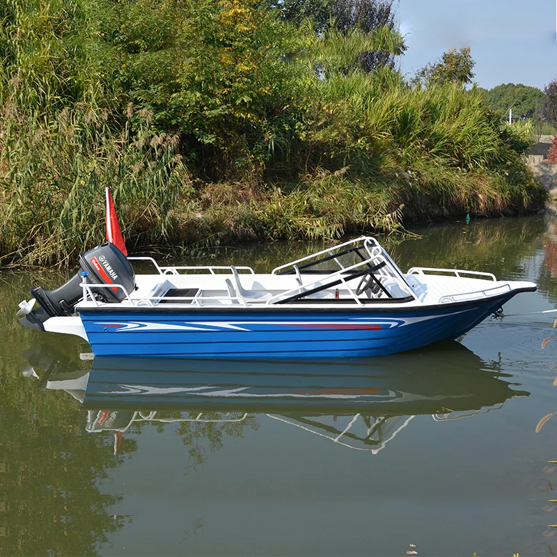 AL450 18ft Aluminum alloy China Boat Factory Luxury Yacht for speed boat fishing