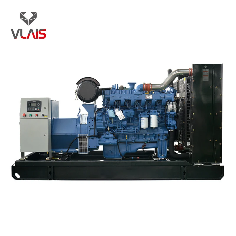 AC three phase 127V/220V 60Hz open type 350kva diesel motor generator genset low fuel consumption 280kw electric generator price
