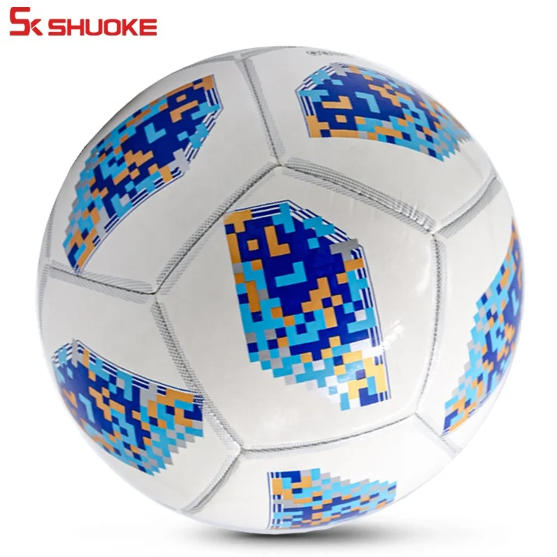 Shuoke Wholesale Size 5 Soccer Ball Pvc Color Official Weight Football
